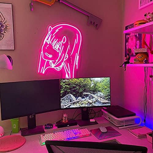 FARNEW Anime Nulla Két Vizuális Neon Fény Művészeti Fali Lámpák neonreklám Fali Dekoráció Sör, Bár, Klub, Hálószoba Windows