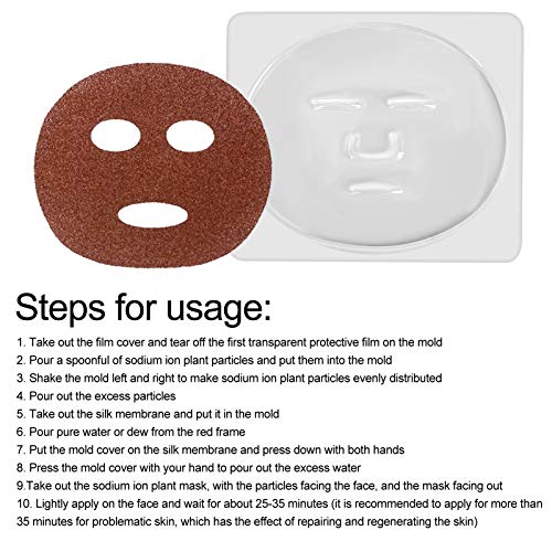 10db Arc-Maszk-Készítés Penész Újrafelhasználható DIY Hínár Facemask Lemez Sűrűsödik bőrápoló Smink Eszköz a Nők, Hölgyek