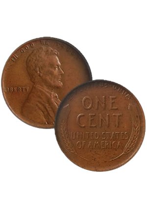 1923-S Lincoln Búza-Kal Penny