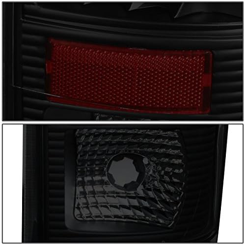 Kompatibilis Ford Super Vám 3. Gen Füstölt Lencse Amber Oldalon Fényszóró + Fekete Lencse Füstölt Piros 3D LED Bar hátsó