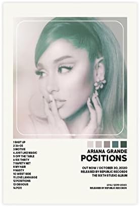 Ariana Plakátok Grande Plakátok Édesítőszer Poszter Borító Poszter Vászon Poszter Hálószoba Decor Sport Táj Iroda Szoba Dekoráció