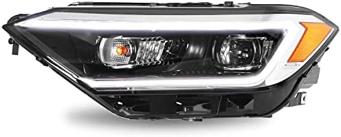 SOCKIR Gyári Projektor Modellek Fényszóró Szerelvény Alkalmas 2019-2022 Volkswagen Jetta DRL LED Projektor Fényszóró Izzók