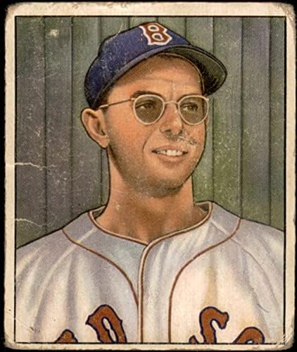 1950 Bowman 3 Dom DiMaggio Boston Red Sox (Baseball Kártya) FAIR Red Sox