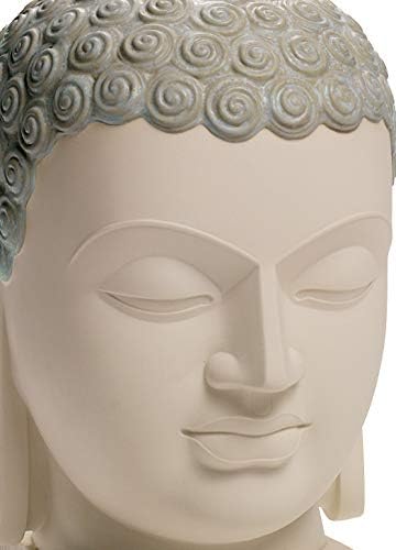 LLADRÓ Buddha Ii Figura. Porcelán Buddha Ábra.