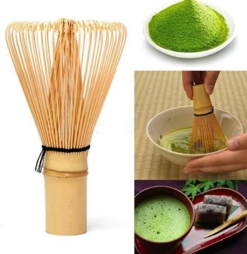 ANGYALOK-Japán Bambusz Por Habverővel Zöld Tea a zöld tea Elkészítése Ecset Új Y