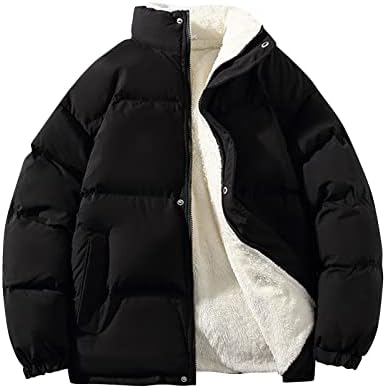 Mens Vízálló Eső Kabát,Új Téli Sherpa Klasszikus Outwear Alkalmi Városi Közlekedéshez Férfi Kabát Kültéri
