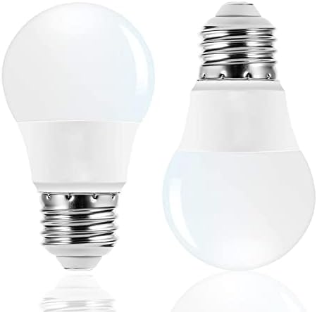 Tonitre LED Hűtőszekrény Izzó 40 Watt Egyenértékű, 5W A15 Hűtőszekrény Vízálló Izzók 120V, Napfény, Fehér 5000K E26 Bázis