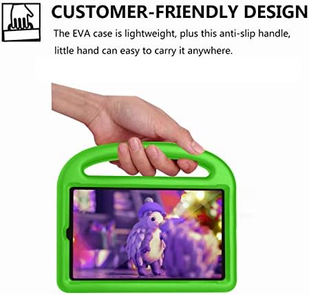 Gyerekek Esetében Samsung Galaxy Tab EGY 8.4 (2020) SM-T307U/T307, Cookk Ütésálló Könnyű EVA Lökhárító Védő Kezelni Állni