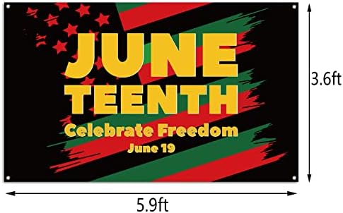 Vohado Juneteenth Fotó Hátteret, Afro-Amerikai Függetlenségi Fekete Szabadság Napja Lóg Alá Felszabadulás Hazafias Ünnepség