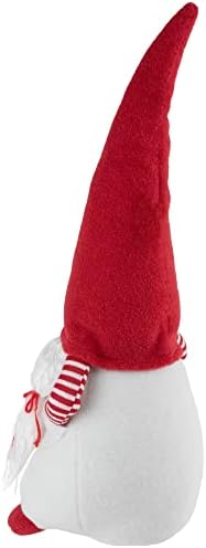 Northlight 20 Piros, Fehér Keze a Zsebében Női Karácsonyi Gnome Dekoráció