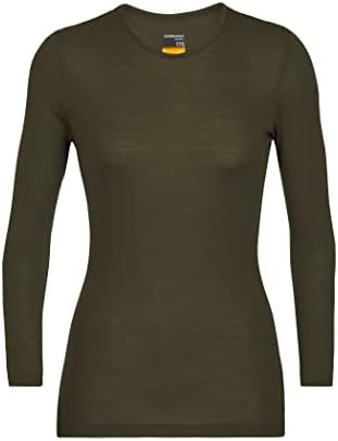 Jégtörő Merino Női 175 Mindennapi Hideg Időjárás Alap Réteg Termikus Hosszú Ujjú Sleeve T-Shirt