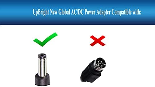 UpBright Új Globális 12V AC/DC Adapter Kompatibilis Extron Modell PW174KB1203F02 P/N 28-113-04LF 28113-04LF 28-11304LF 2811304LF