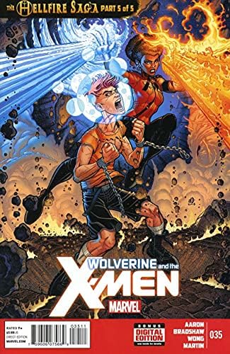 Wolverine And the X-Men 35 VF ; Marvel képregény | Jason Aaron Hellfire Saga 5
