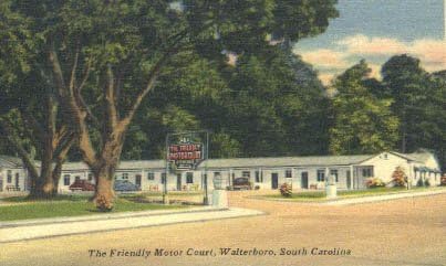 Walterboro, Dél-Karolina Képeslap